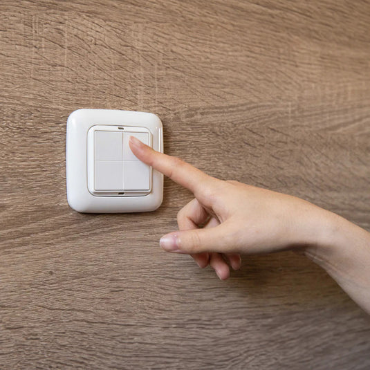 Shelly blu wall switch 4 + gira merten adapter schakelaar (wit, bluetooth 4.2)
