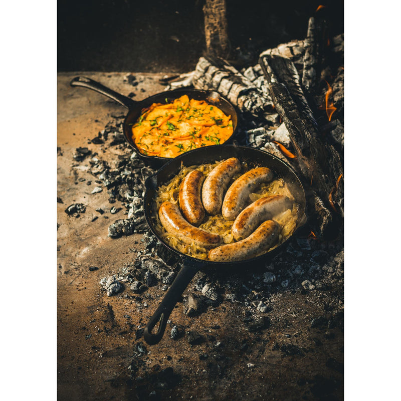 Afbeelding laden in galerijviewer, The windmill skillet l bak- braadpan (zwart, ø 26.5 cm)
