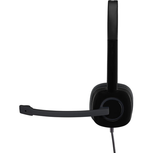 Logitech stereo headset h151 on-ear (zwart)