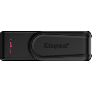 Kingston datatraveler exodia s 64 gb usb-stick (zwart, dtxs 64gb)