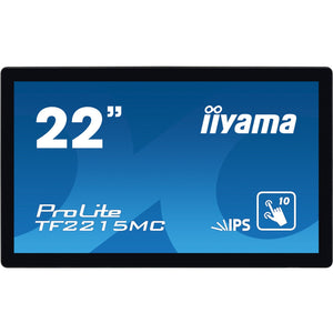 Iiyama prolite tf2215mc-b2 21.5 monitor (zwart, hdmi, displayport, vga)