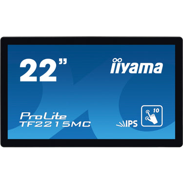 Iiyama prolite tf2215mc-b2 21.5 monitor (zwart, hdmi, displayport, vga)