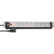 Brennenstuhl premium-line 19 stekkerdoos 8-voudig stekkerdoos (zwart lichtgrijs, 3 meter)