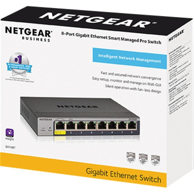 Load image into Gallery viewer, Netgear gs108t v3 switch (retail)
