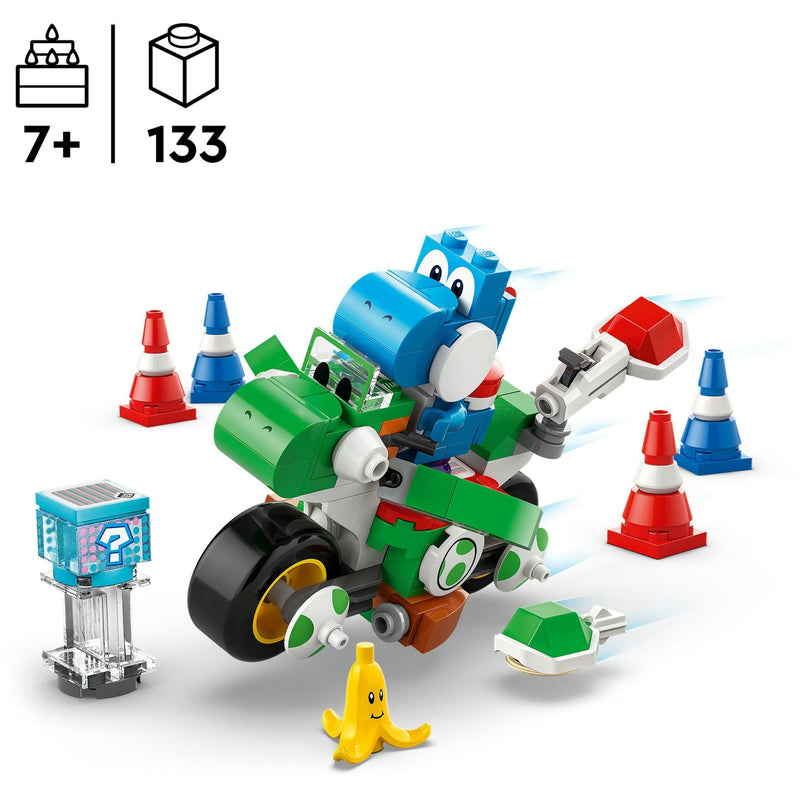 Load image into Gallery viewer, Lego super mario - mario kart - yoshi-crosser constructiespeelgoed (72031)
