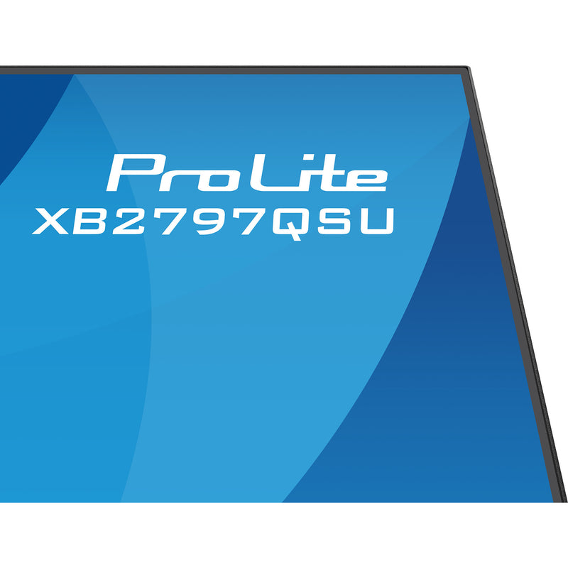Load image into Gallery viewer, Iiyama prolite xb2797qsu-b1 27 monitor (zwart (mat), hdmi, displayport, usb, audio)
