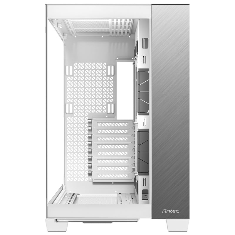 Load image into Gallery viewer, Antec c8 midi tower behuizing (wit zilver | 2x usb-a | 1x usb-c | tempered glass)
