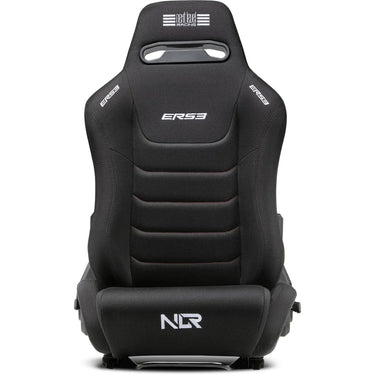 Next level racing ers3 elite reclining seat - fabric simaero mesh edition racestoel (zwart)