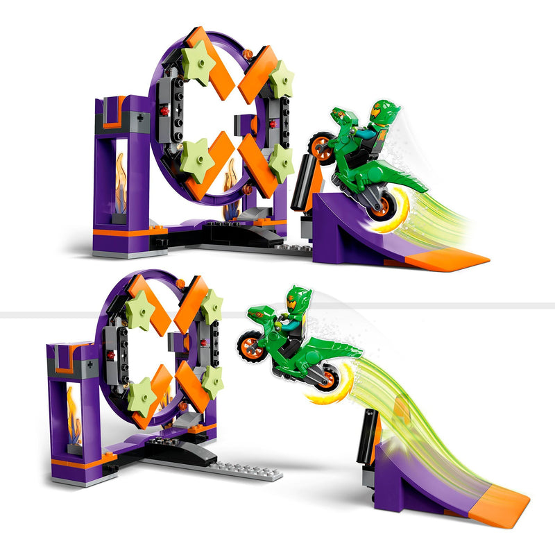 Load image into Gallery viewer, Lego city - uitdaging: dunken met stuntbaan constructiespeelgoed (60359)
