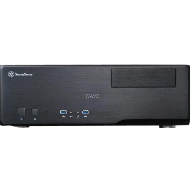 Load image into Gallery viewer, Silverstone grandia gd05b usb 3.0 desktop behuizing (zwart | 2x usb-a)
