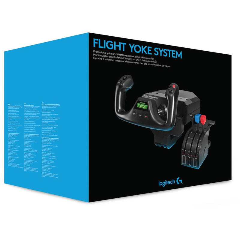 Load image into Gallery viewer, Logitech g saitek pro flight yoke gaming yoke (pc, mac)
