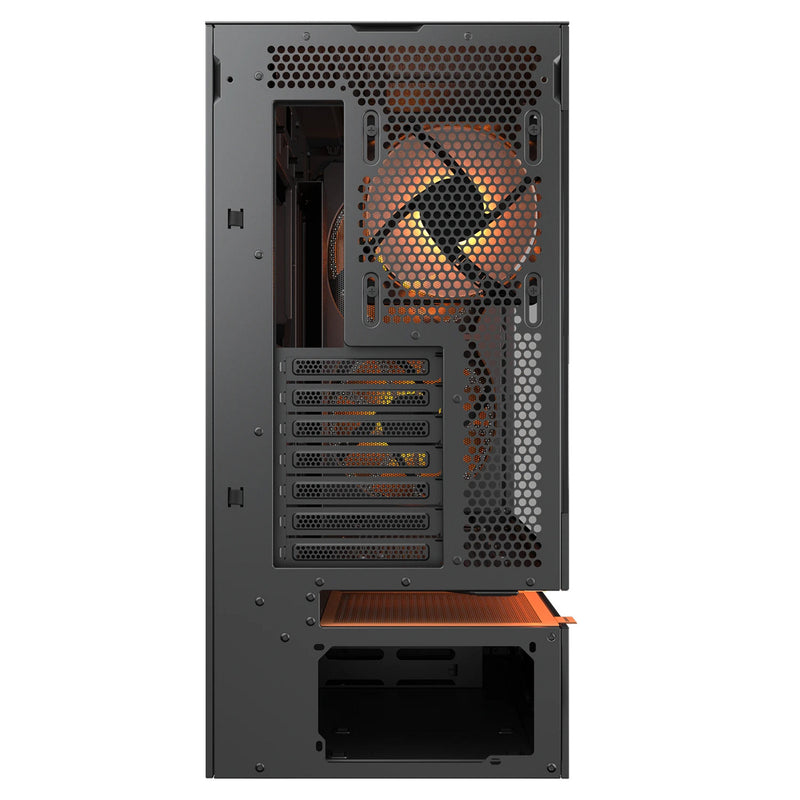 Load image into Gallery viewer, Cougar cfv235 mesh midi tower behuizing (zwart | 2x usb-a | 1x usb-c | rgb | tempered glass)
