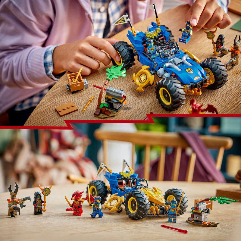 Load image into Gallery viewer, Lego ninjago - jay's transformerende auto constructiespeelgoed (71856)
