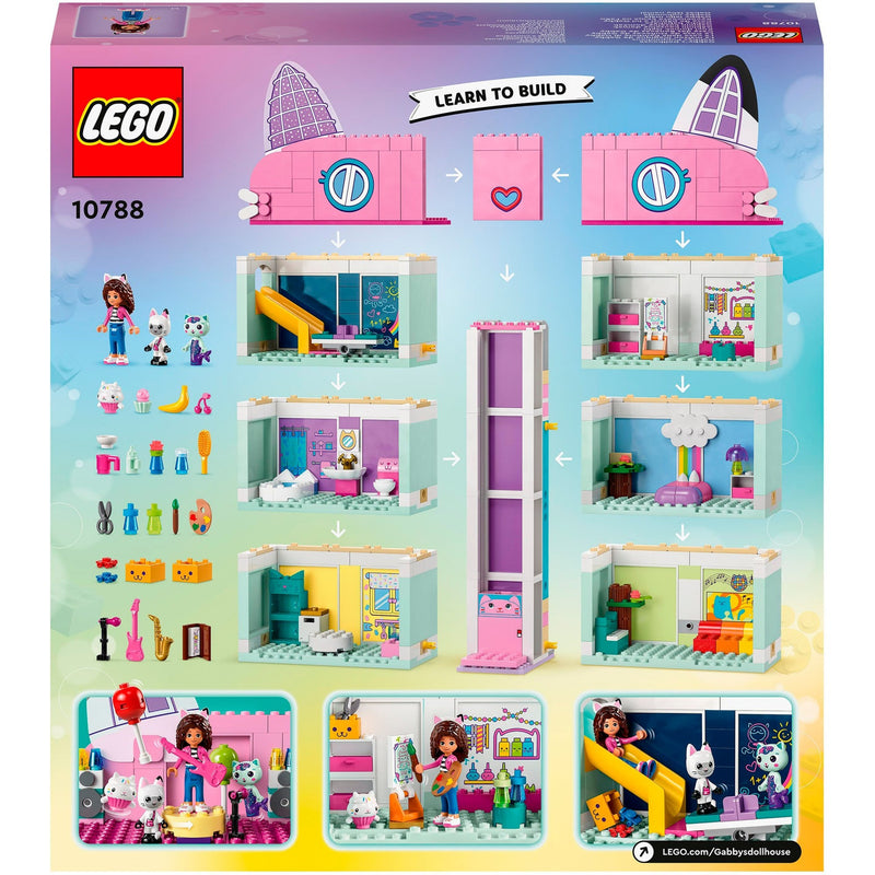 Load image into Gallery viewer, Lego gabby's poppenhuis gabby's poppenhuis speelgoed speelgoed met 4 minifiguren en accessoires voor kinderen 4+ - 10788
