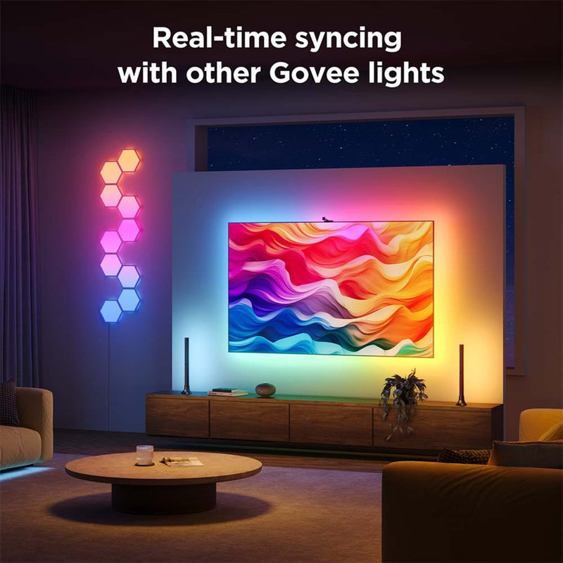 Afbeelding laden in galerijviewer, Govee envisual smart tv backlight 3s ledstrip (2.4ghz wifi, bluetooth, voor 55 - 65 inch tv's)
