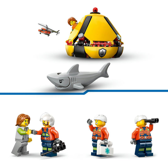 Lego city exploration - kustwacht helikopter - 60503