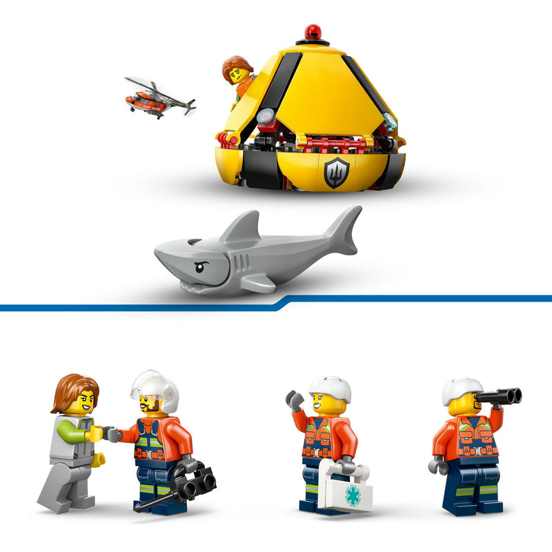 Load image into Gallery viewer, Lego city exploration - kustwacht helikopter - 60503
