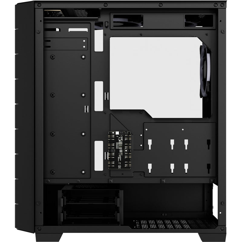 Load image into Gallery viewer, Sharkoon rgb hex midi tower behuizing (zwart | 2x usb-a | 1x usb-c | rgb | tempered glass)
