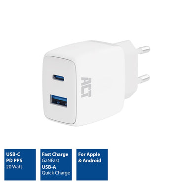 Act usb-oplader ac2122 wit