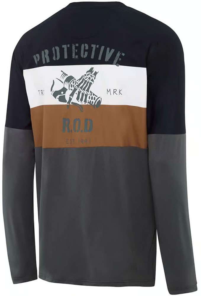 Load image into Gallery viewer, Protective six was nine - mtb long sleeve jersey
