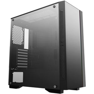 Deepcool matrexx 55 v3 add-rgb 3f midi tower behuizing (zwart | 3x usb-a | rgb | window)