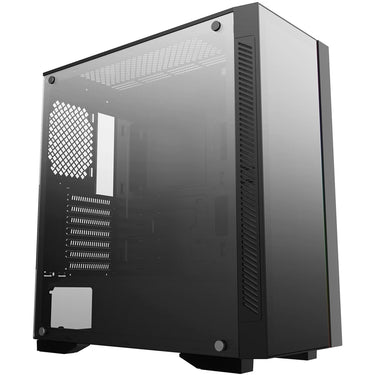 Deepcool matrexx 55 v3 add-rgb 3f midi tower behuizing (zwart | 3x usb-a | rgb | window)
