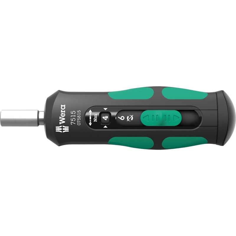 Load image into Gallery viewer, Wera 7515 kraftform safe-torque speed draaimomentschroevendraaier, 2-6 nm, 1 4 x 2,0 nm x 3,0 nm x 4,0 nm x 5,0 nm x 6,0 nm x 147.5 mm - 05075815001
