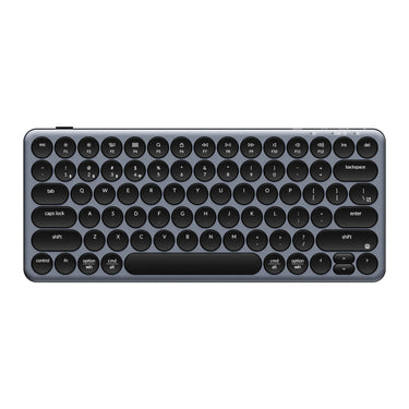 Keychron b3 pro-k1 toetsenbord (grijs, us lay-out (qwerty), scissor switches, 75%, abs keycaps, 2.4 ghz | bluetooth | usb)