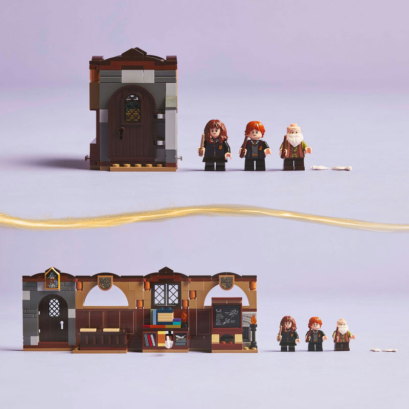 Load image into Gallery viewer, Lego harry potter kasteel zweinstein: toverspreukenles speelgoed voor 8 jaar en ouder 76442
