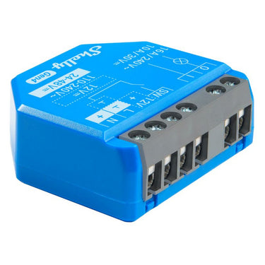 Shelly 1 gen4 relais (blauw, bluetooth, wi-fi)