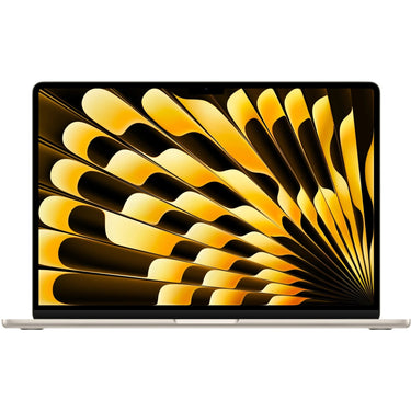 Apple macbook air 15 (mqkv3n a) refurbished laptop (sterrenlicht | m2 | 10-core gpu | 8 gb | 512 gb ssd)