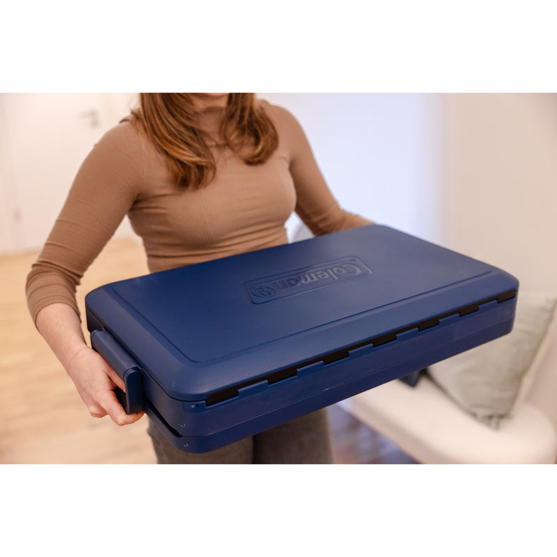 Load image into Gallery viewer, Coleman snap ‘n go 55qt koelbox (donkerblauw, 52 liter)
