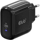 Club 3d travel charger pps 65w gan technology (zwart, usb-c, power delivery(pd) 3.0)