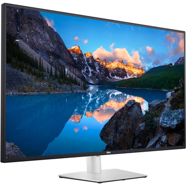 Dell ultrasharp u4323qe 43 4k uhd monitor (zwart zilver, hdmi, displayport, usb-c, audio, lan)