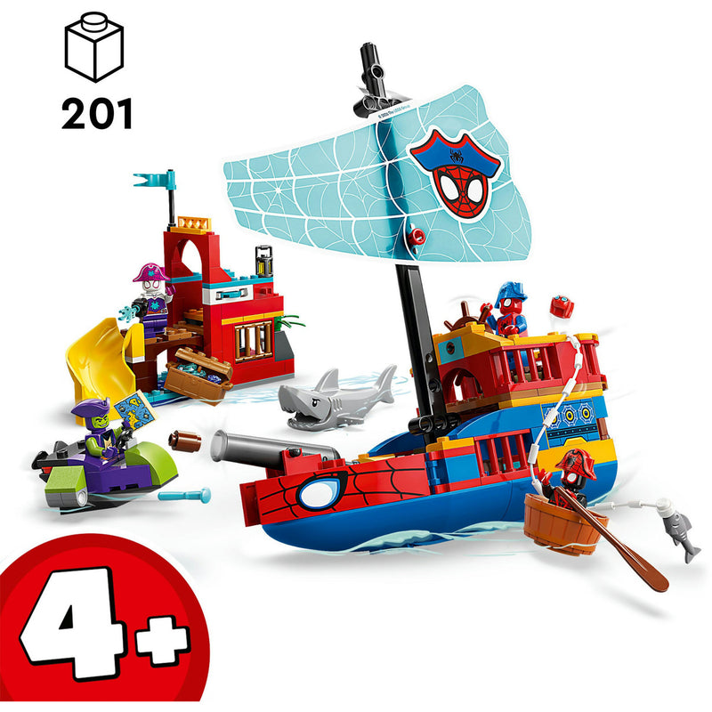 Load image into Gallery viewer, Lego marvel - team spidey piratenschip constructiespeelgoed (11208)

