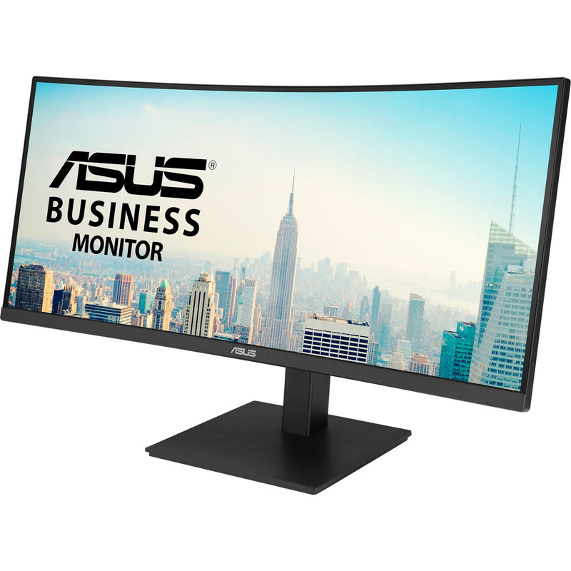Load image into Gallery viewer, Asus va34vcpsr 34 curved ultrawide monitor (zwart, 100 hz, hdmi, displayport, audio, lan, usb-c)
