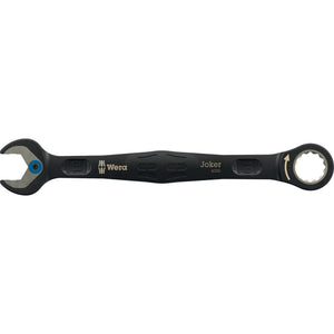 Wera 6000 joker black edition 11 set 1 steek-ringratelsleutelset, 11‑delig moersleutel (zwart)
