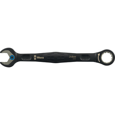 Wera 6000 joker black edition 11 set 1 steek-ringratelsleutelset, 11‑delig moersleutel (zwart)