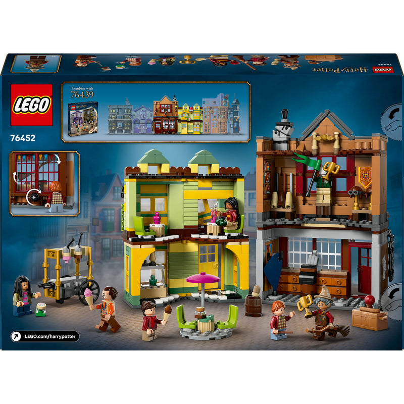 Load image into Gallery viewer, Lego harry potter zwik zwachtels zwerkbalpaleis en ijssalon set - 76452
