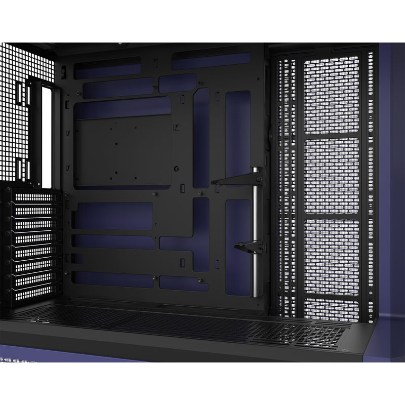 Load image into Gallery viewer, Thermaltake view 600 tg future dusk big tower behuizing (paars zwart | 2x usb-a | 1x usb-c | tempered glass)
