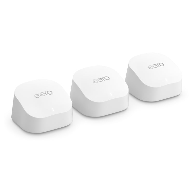 Load image into Gallery viewer, Eero 6+ mesh wifi system, 3 stuks mesh router (wit)
