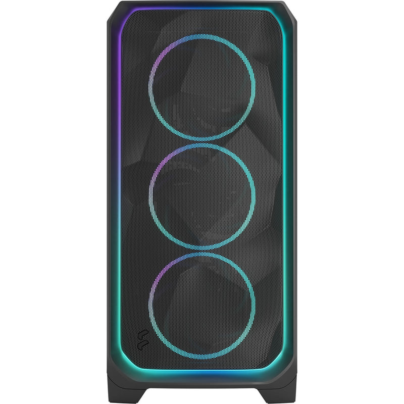 Afbeelding laden in galerijviewer, Fractal design meshify 3 xl ambience pro rgb big tower behuizing (zwart | 2x usb-a | 1x usb-c | rgb | tempered glass)
