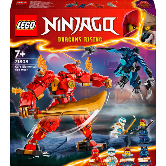 Lego ninjago 71808 kais elementaire vuurmecha