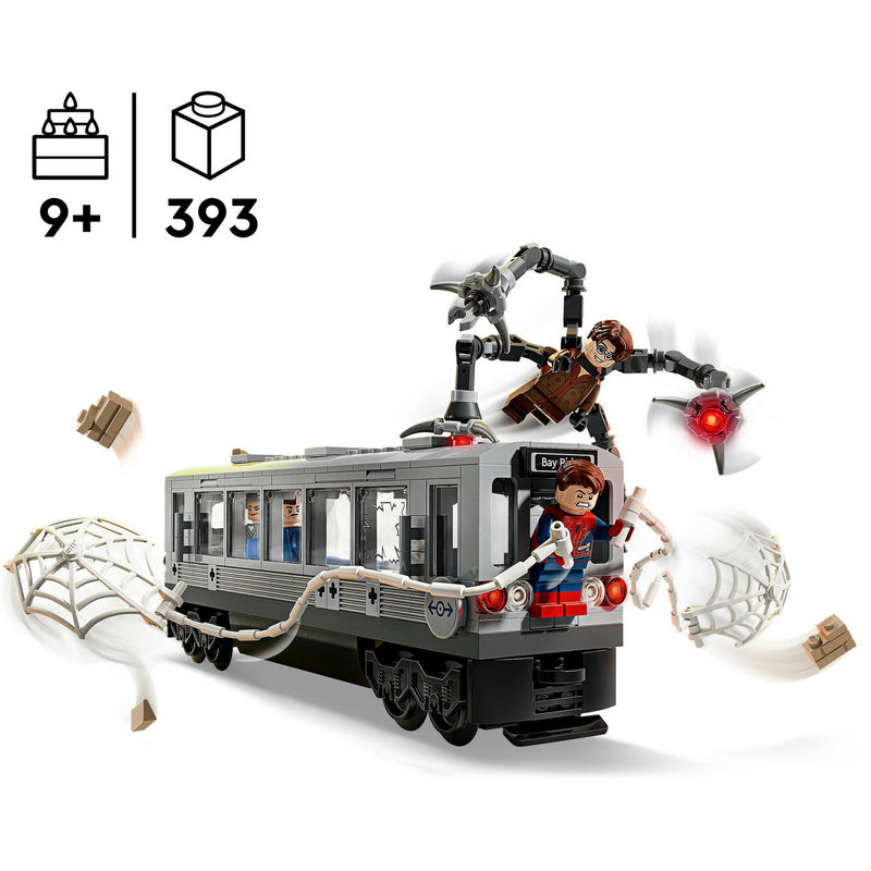 Load image into Gallery viewer, Lego super heroes marvel 76321 spider-man vs doc ock metroscene
