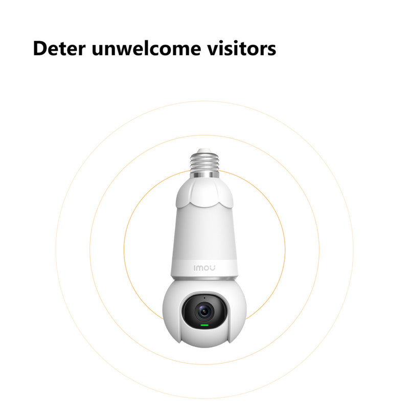 Afbeelding laden in galerijviewer, Imou bulb cam 2k beveiligingscamera (wit, e26 e27 universele schroeffitting)
