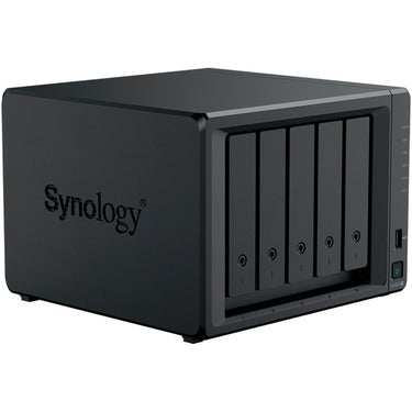 Synology diskstation ds1525+ nas (zwart, 2x lan, usb)