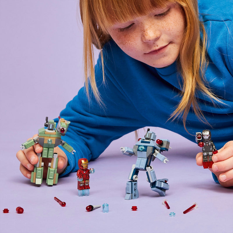 Load image into Gallery viewer, Lego ® ǀ marvel iron man en war machine vs. hammer drones - 76320
