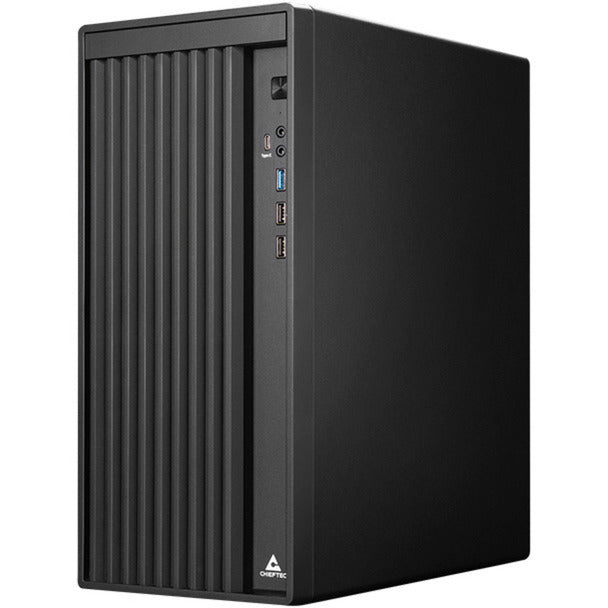 Load image into Gallery viewer, Chieftec uni bs-20b-op mini tower behuizing (zwart | 3x usb-a | 1x usb-c)
