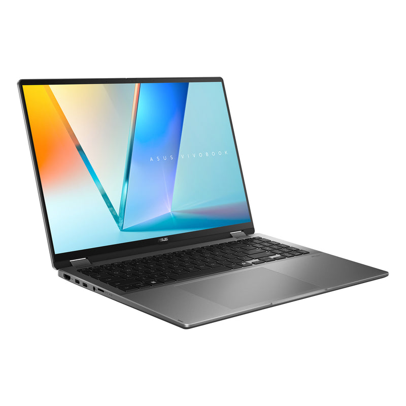 Load image into Gallery viewer, Asus vivobook 16 flip tp3607sa-si099w 16 copilot+ 2-in-1 laptop (grijs | core ultra 7 258v | arc graphics | 32 gb | 1 tb ssd | touch)
