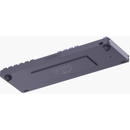 Iqunix f97 lavandin wireless mechanical keyboard (lavendel, us lay-out (qwerty), cherry mx brown, 96%, rgb leds, hot-swappable, pbt, 2.4ghz | bluetooth 5.1 | usb-c)